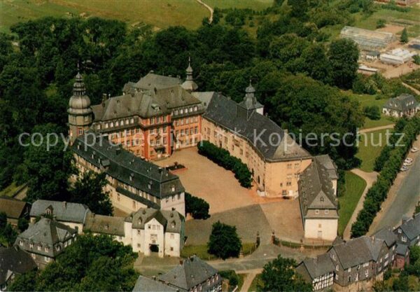 Bad Berleburg Schloss Wittgensteiner Berg- und Waldra