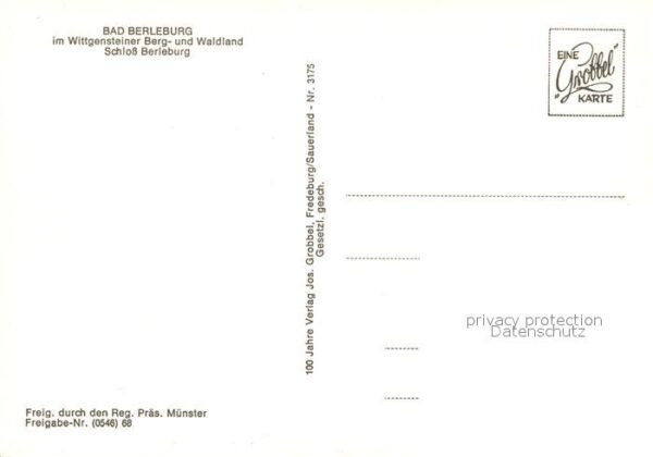 Bad Berleburg Schloss Wittgensteiner Berg- und Waldra – Bild 2