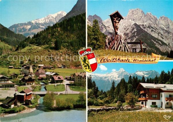 Weissbach Lofer Panorama mit Kammerlinghorn Berchtesgad