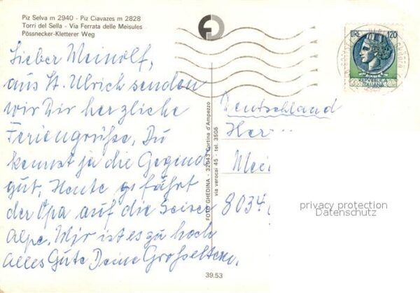 Groeden Tirol Piz Selva Piz Ciavazes Torri del Sella – Bild 2