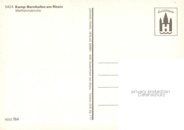 Bornhofen Kamp Wallfahrtskirche – Bild 2
