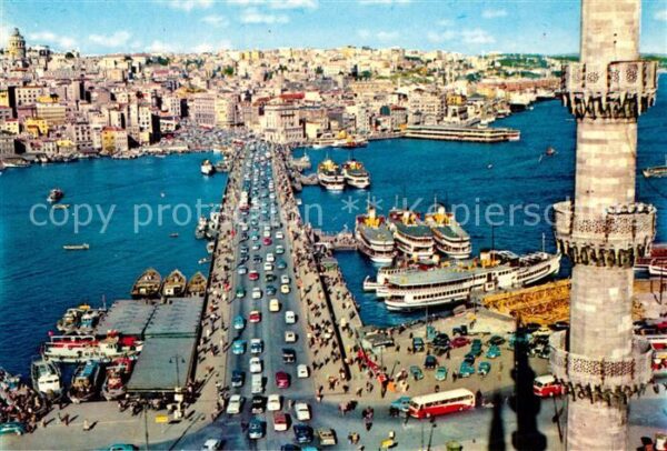 Istanbul Constantinopel Galatabrücke