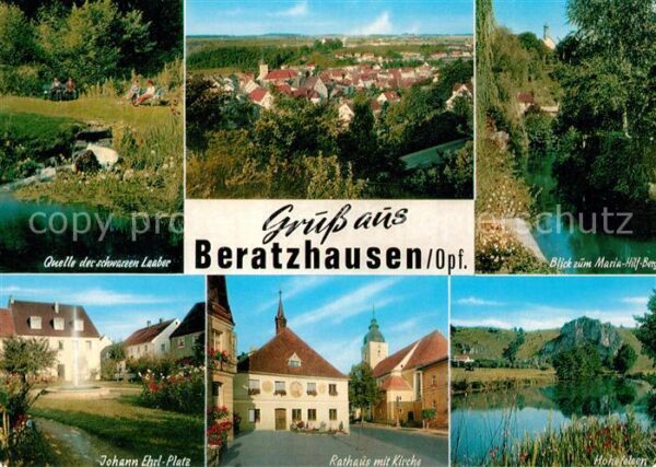Beratzhausen Quelle der schwarzen Laaber Johann Ehrl
