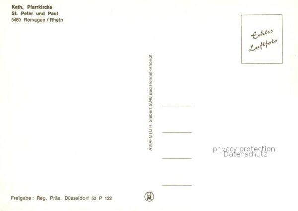 Remagen Kath Pfarrkirche St Peter und Paul Flie – Bild 2