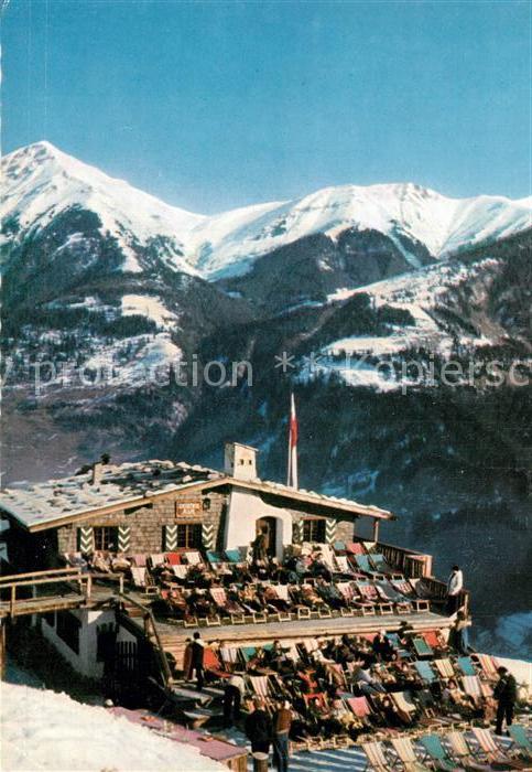 Bad Gastein Bellevuealm Bergrestaurant Sonnenterras