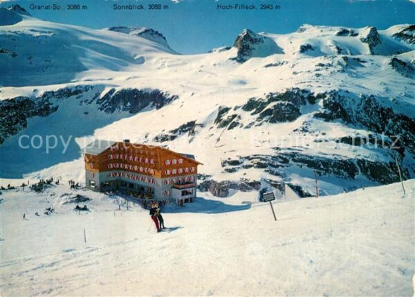 Rudolfshuette Weisssee am Weisssee Wintersportplatz Alpen Trai