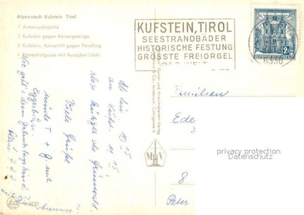 Kufstein Tirol Antoniuskapelle Kaisergebirge Kaiserlif – Bild 2