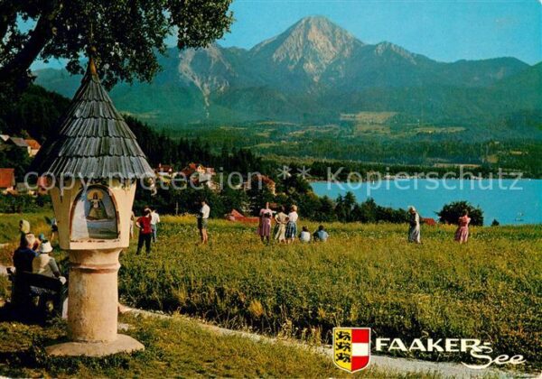 Faakersee Marterl Bildstock am Faakersee mit Mitt