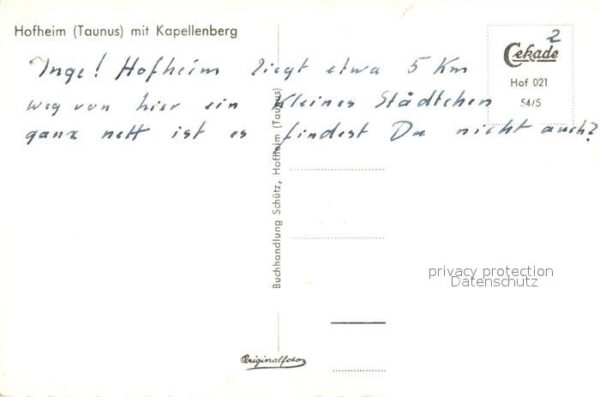 Hofheim Taunus Kapellenberg – Bild 2