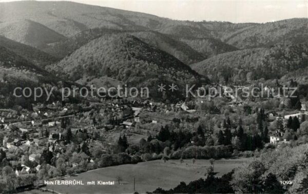 Hinterbruehl Niederoesterreich Panorama Kiental