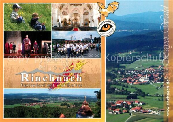 Rinchnach Kirche Altarraum Panorama Festzug Theat