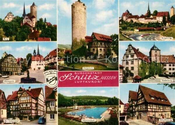Schlitz Hinterturm Burgenring Marktplatz Vorder