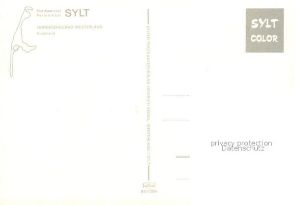 Insel Sylt Kurstrand – Bild 2