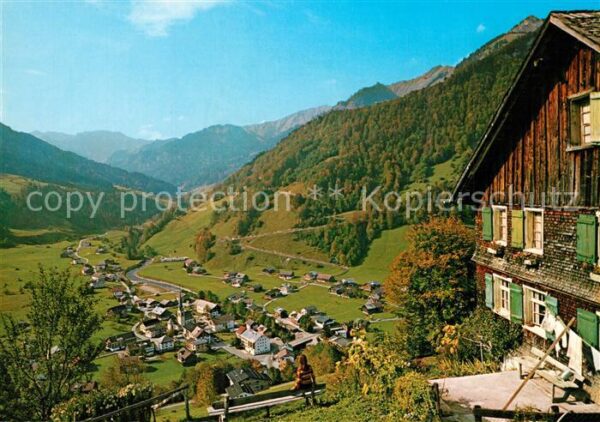Mellau Vorarlberg Panorama Berggasthaus