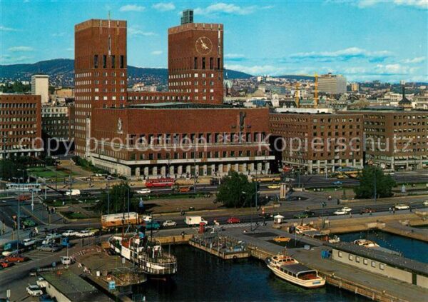 Oslo Norwegen Radhaus Stadthalle