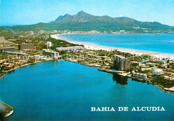 Bahia de Alcudia Fliegeraufnahme