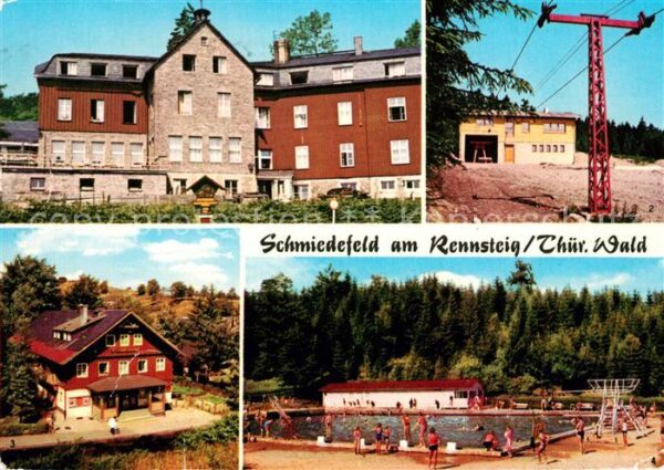Schmiedefeld Rennsteig Erholungsheim Stutenhaus Liftbaude Eise