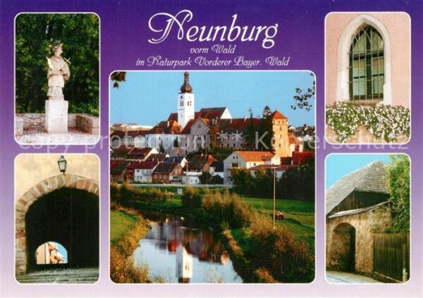 Neunburg Wald Denkmal Kirche Stadtansichten