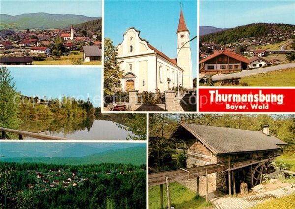 Thurmansbang Panoramen Kirche Mühle