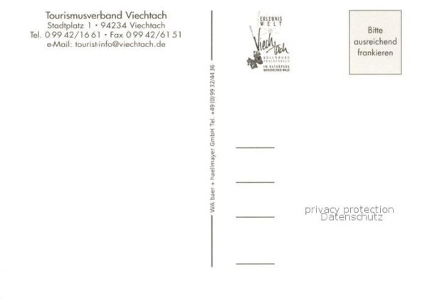 Viechtach Bayerischer Wald Panoramen Brunnen – Bild 2