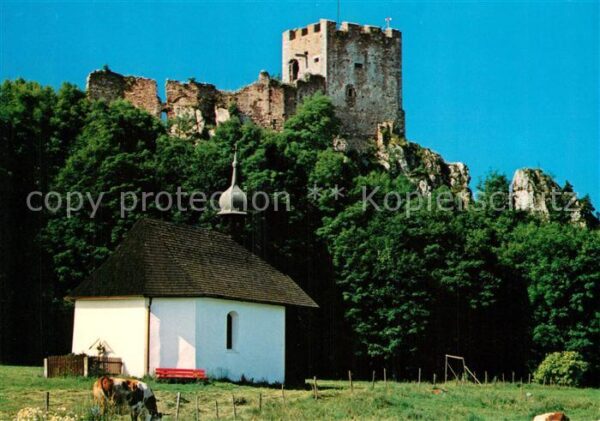 Regen Burgruine Weißenstein