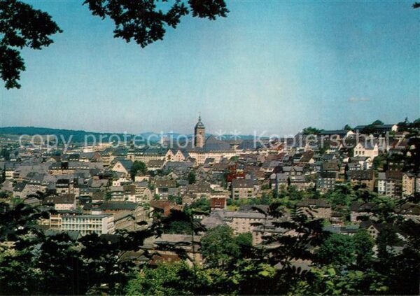 Siegen Westfalen Blick zur Oberstadt