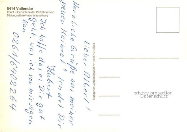 Vallendar Fliegeraufnahme Theologie Hochschule Pa – Bild 2