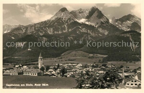 Saalfelden Steinernes Meer Panorama