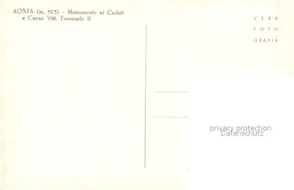 Aosta Monumento Caduti Corso Vittoria Emanuel – Bild 2