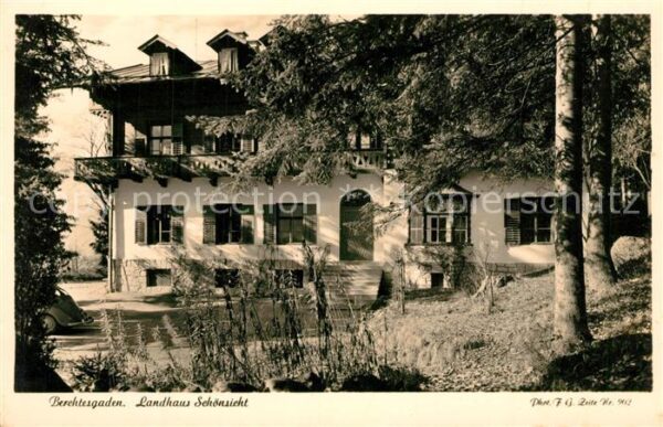 Berchtesgaden Landhaus Schönsicht