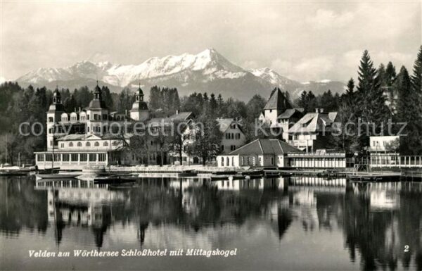 Velden Woerthersee Schlosshotel Mittagskogel