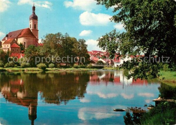 Koetzting Kirche Weißer Regen