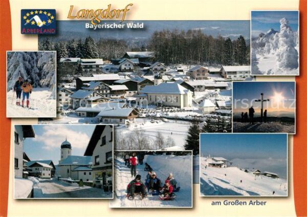 Langdorf Spiegelau Winterlandschaften Großer Arber