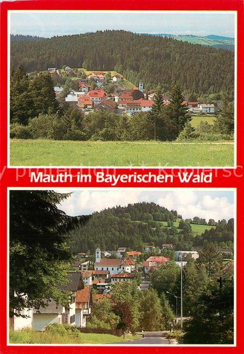 Mauth Niederbayern Panorama Kirche