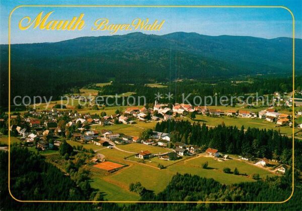 Mauth Niederbayern Fliegeraufnahme