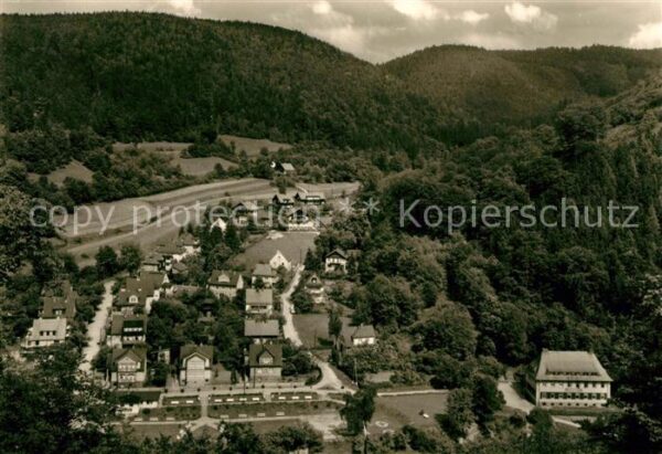 Schwarzburg Thueringer Wald Panorama