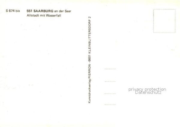 Saarburg Saar Altstadt Wasserfall – Bild 2
