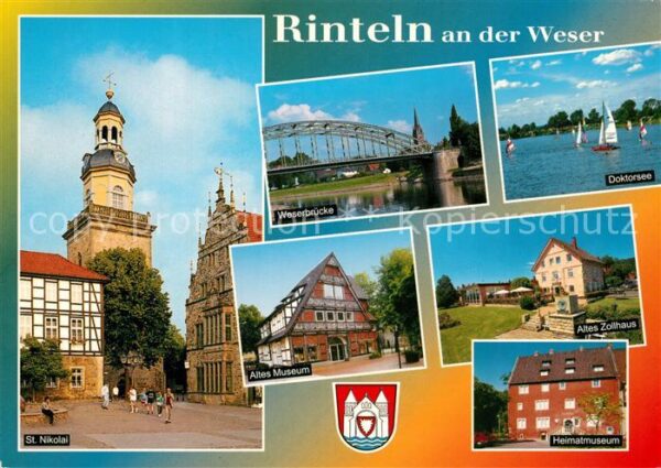Rinteln Sankt Nikolai Altes Museum Weserbrücke