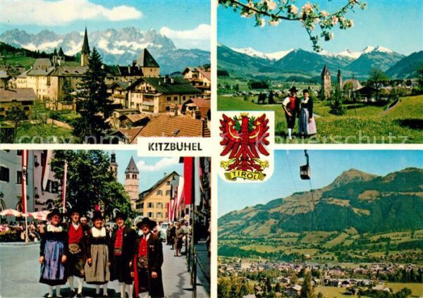Kitzbuehel Tirol Wilder Kaiser Hauptstraße Kitzbüheler H