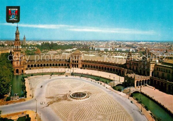 Sevilla Andalucia Plaza de Espana