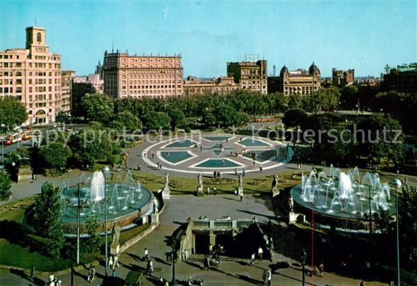 Barcelona Cataluna Plaza de Cataluno