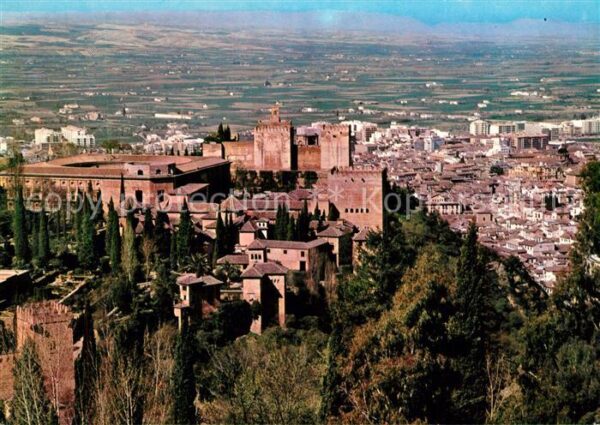 Granada Andalucia Panorama Alhambra