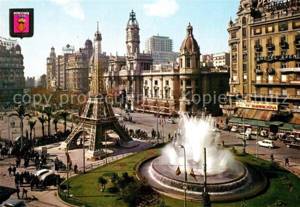 Valencia Valenciana Plaza de Caudilio