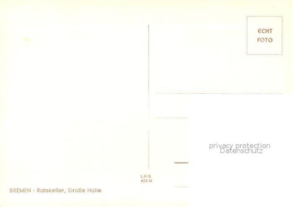 Bremen Ratskeller große Halle – Bild 2