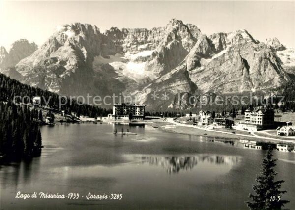 Sorapiss Lago die Misurina