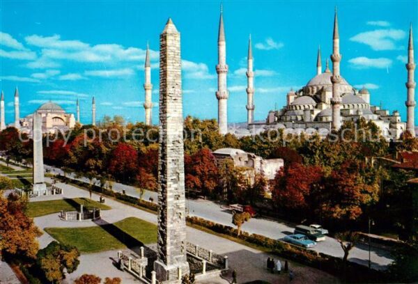 Istanbul Constantinopel Saheserleri Blaue Moschee Hypodrom