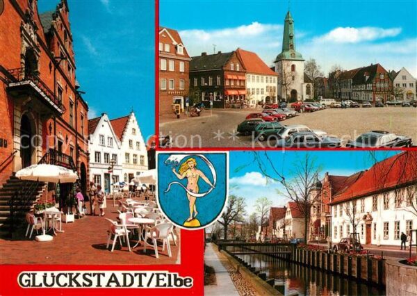 Glueckstadt Marktplatz Rathaus
