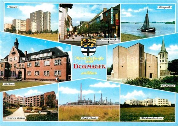 Dormagen Rathaus Sankt Michael Erdöl Chemnit Kre