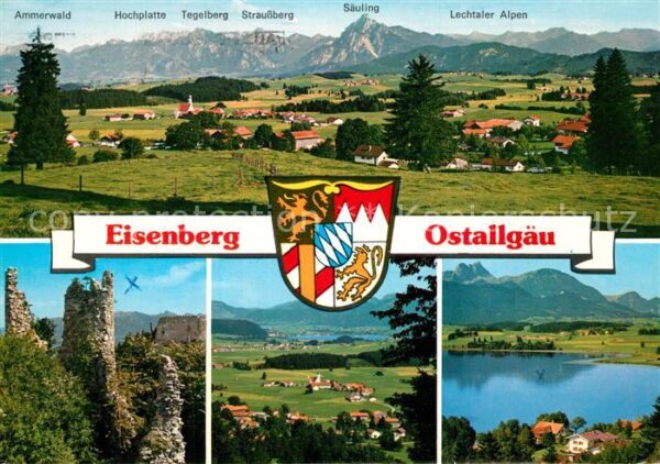 Eisenberg Allgaeu Panorama Bergketten
