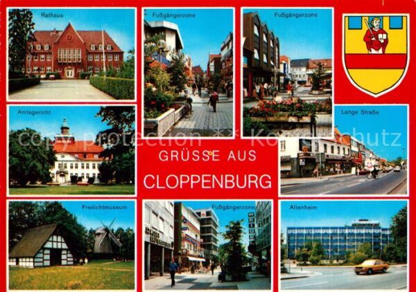 Cloppenburg Rathaus Amtsgericht Freilichtmuseum Lan